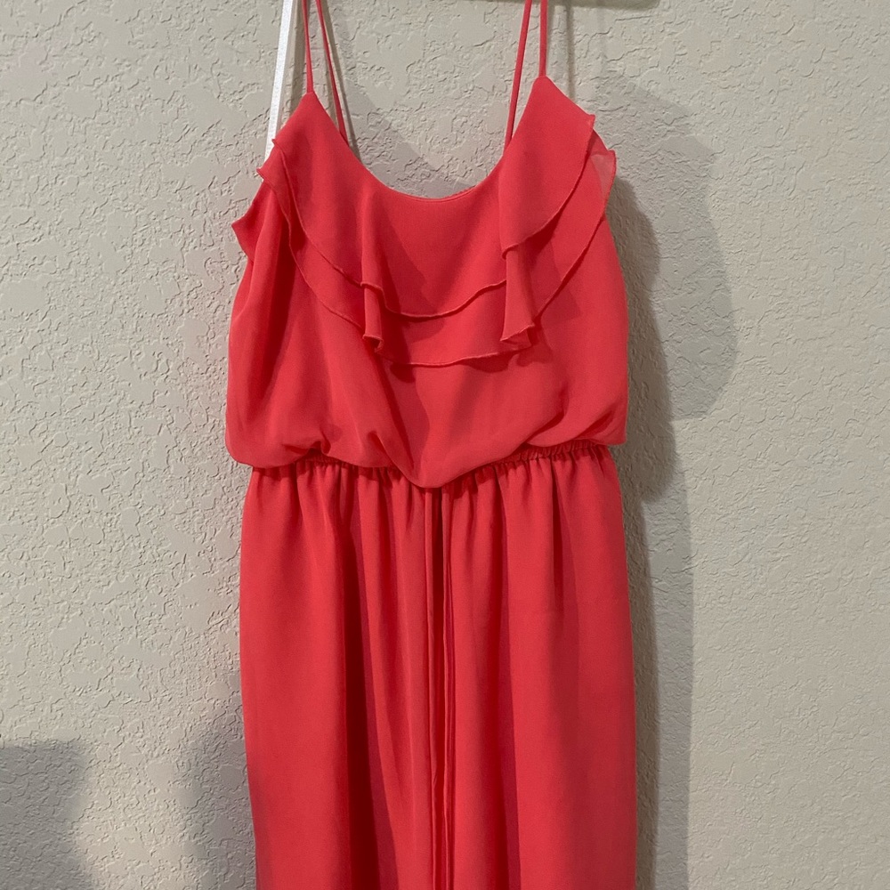 coral dress